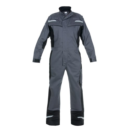 Hydrowear Mayen Multi Venture Flame Retardant Anti-Static Coverall Grey/Black 52