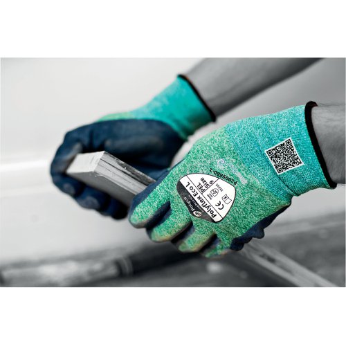 Polyflex Eco Latex Palm Coated Size 9 Gloves (10 Pack) PEL