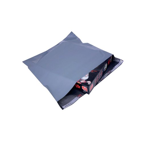 GoSecure Polythene Mailing Bag 460x430mm Opaque Grey (Pack of 500) HF20223