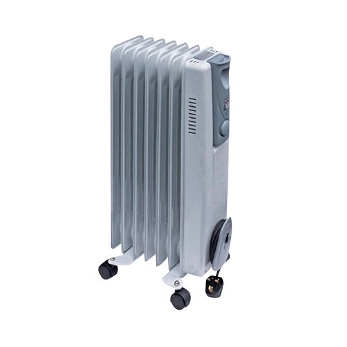 1.5kW Oil-Filled Medium Sized Office Radiator White CRHOFSL7/H 42690