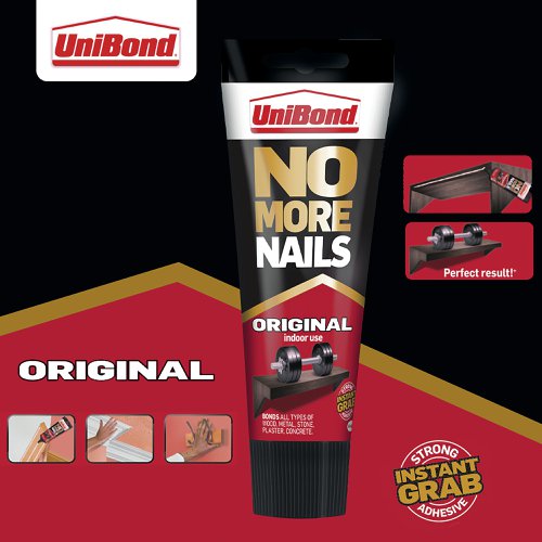 Unibond No More Nails Original Grab Adhesive Tube 234g 2729908 HK31290