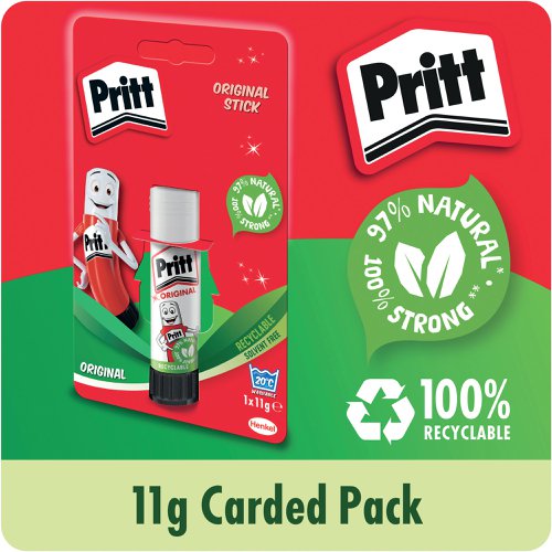 Pritt Stick 11g Small (12 Pack) 1456073 | HK47518 | Henkel