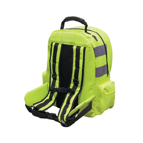 Monolith High Visibility Laptop Backpack 15.6 Inch Yellow 2000001801 Backpacks HM03839