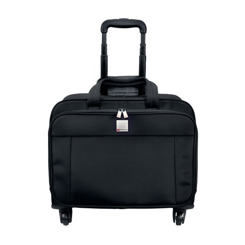 Motion II 4 Wheel Laptop Trolley Case W445xD230xH320mm Black 3208 Ryman Business UK