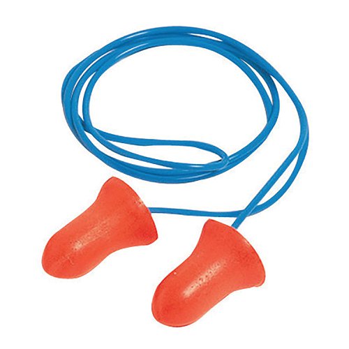 Honeywell Howard Leight MaxCorded Earplugs (Pack of 100) Orange