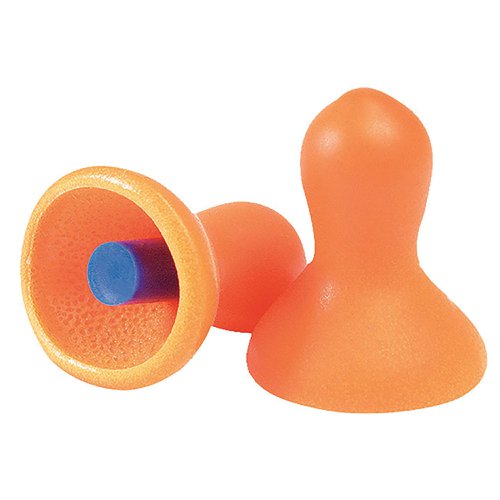 Honeywell Quiet UnCorded Reusable Earplugs (Pack of 50) Orange HL1028456