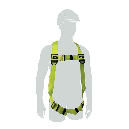 Honeywell H100 1 Point Safety Harness Yellow One Size HW1036293