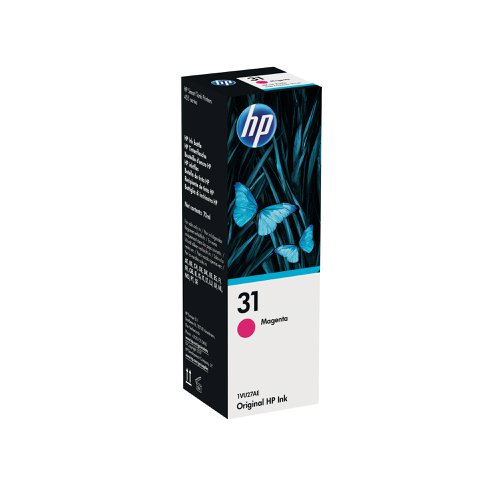 HP 31 Original Ink Bottle 70-ml Magenta 1VU27AE