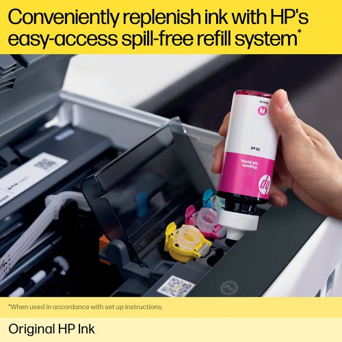 HP 31 Original Ink Bottle 70-ml Magenta 1VU27AE