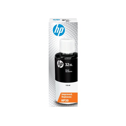 HP 32XL Original Ink Bottle High Yield Black 1VV24AE