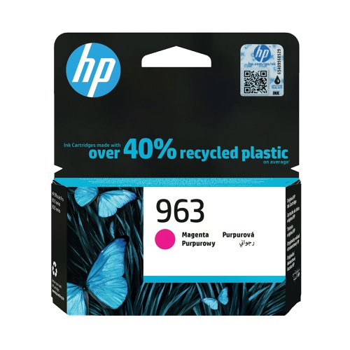 HP 963 Ink Cartridge Magenta 3JA24AE