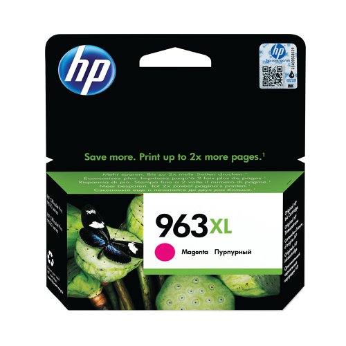 HP 963XL Ink Cartridge High Yield Magenta 3JA28AE