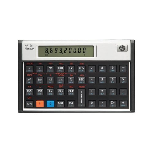 HP 12C Platinum Financial Calculator International HP-12C PLAT INT