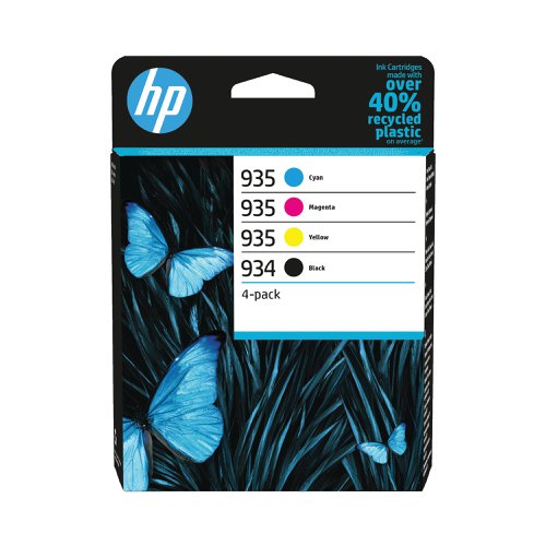 HP 934/935AE Original Ink Cartridge 4.5/10-ml CMYK 2-pack 6ZC72AE