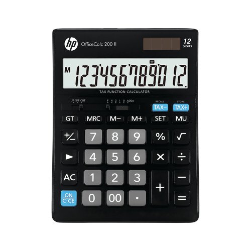 HP OfficeCalc 200 II 12 Digit Desktop Calculator HP-OC200II/INTBX