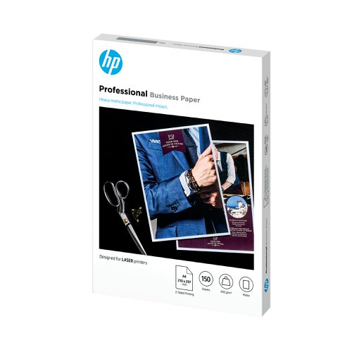 HP Professional Laser Printer Paper Matte 200gsm A4 [150 Sheets] 7MV80A