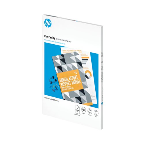 This HP Everyday A3 paper has a glossy finish for a professional impact. Designed for use in laser printers, this heavyweight paper can be used to print high quality photos, marketing materials and brochures from your own office. The glossy finish helps the ink to dry quickly so you can start enjoying them straight away.