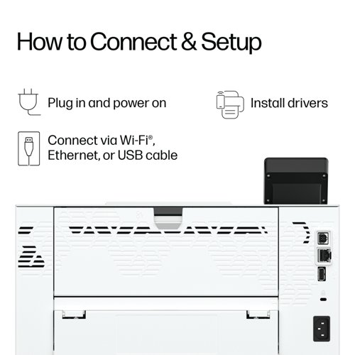 HP LaserJet Pro 4007N Mono Laser Printer 8X3D8A