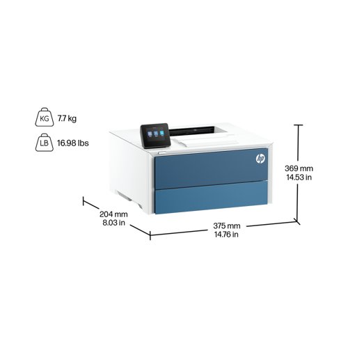 HP LaserJet Pro 4007DN Mono Laser Printer 8X3E1A
