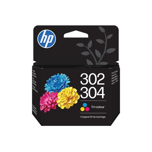 HP 302/304 Original Ink Cartridge Tri-color B7RT6AE