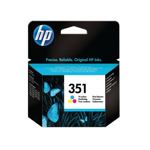 HP 351 Original Ink Cartridge 5-ml Tri-color CB337EE