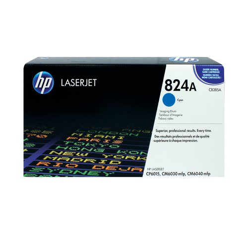 HP 824A Original LaserJet Imaging Drum Cyan CB385A | HP