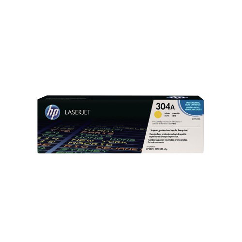 HP 304A LaserJet Toner Cartridge Yellow CC532A