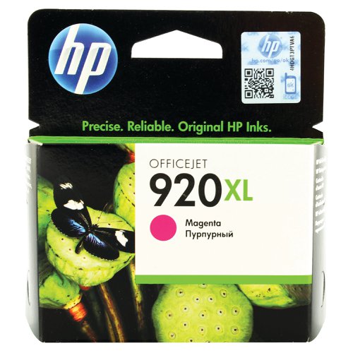 HP 920XL OfficeJet Inkjet Cartridge High Yield Magenta CD973AE