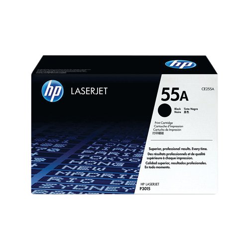 HP 55A Original LaserJet Toner Cartridge Black CE255A