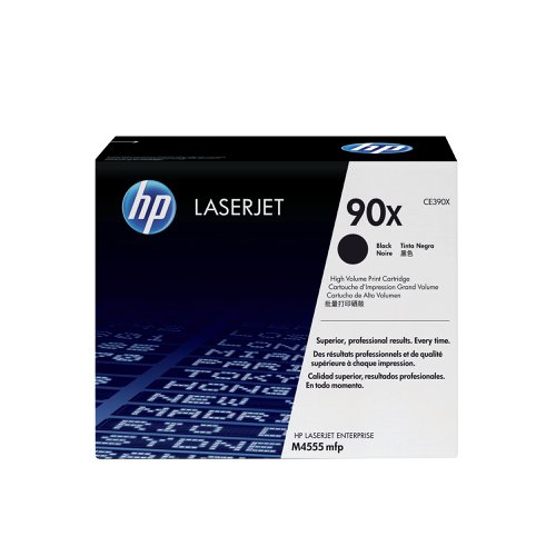 HP 90X Toner Cartridge High Yield Twin Pack Black CE390XD