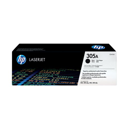 HP 305A Original LaserJet Toner Cartridge Black CE410A