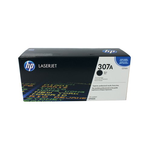 HP 307A LaserJet Toner Cartridge Black CE740A