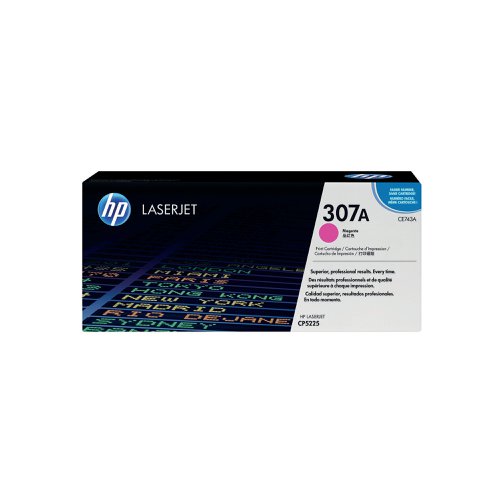 HP 307A LaserJet Toner Cartridge Magenta CE743A