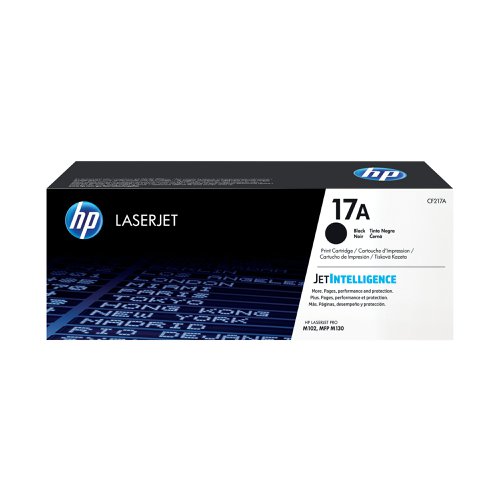 HP 17A Original LaserJet Toner Cartridge Black CF217A