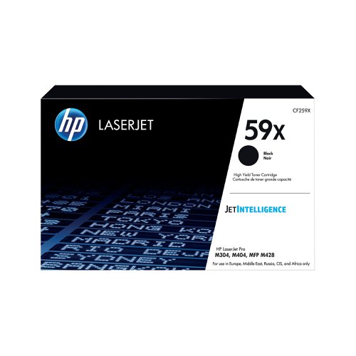 HP 59X Black LaserJet Toner Cartridge CF259X