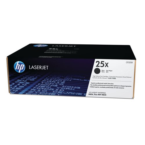 HP 25X Black High Yield Laserjet Toner Cartridge CF325X