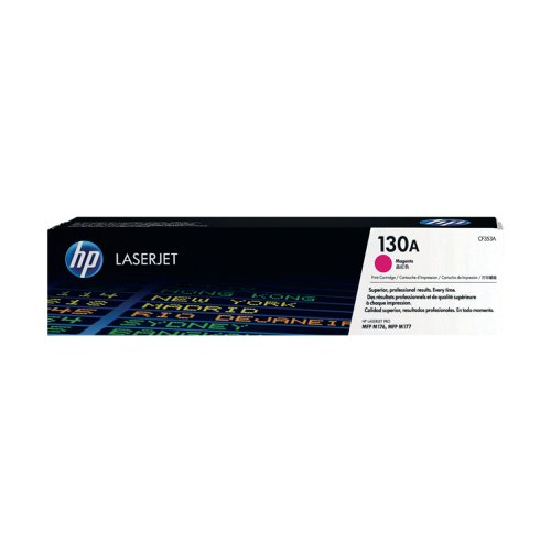 HP 130A LaserJet Toner Cartridge Magenta CF353A