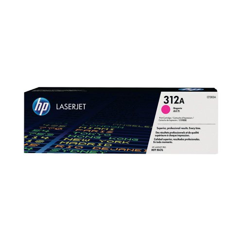 HP 312A LaserJet Toner Cartridge Magenta CF383A