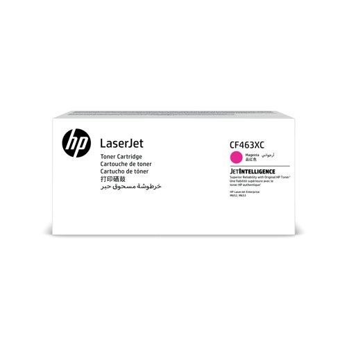 HP 656X Contract Original LaserJet Toner Cartridge High Yield Magenta CF463XC