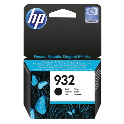 HP 932 Original Ink Cartridge 8.5-ml Black CN057AE