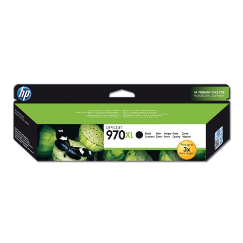 HP 970XL Original Ink Cartridge High Yield Black CN625AE