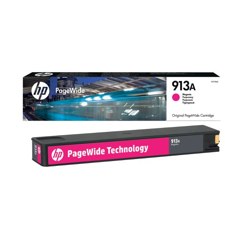 HP 913A Magenta PageWide Inkjet Cartridge F6T78AE