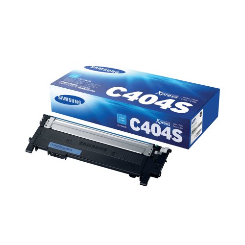 HP for Samsung CLT-C404S Cyan Standard Yield Toner Cartridge ST966A