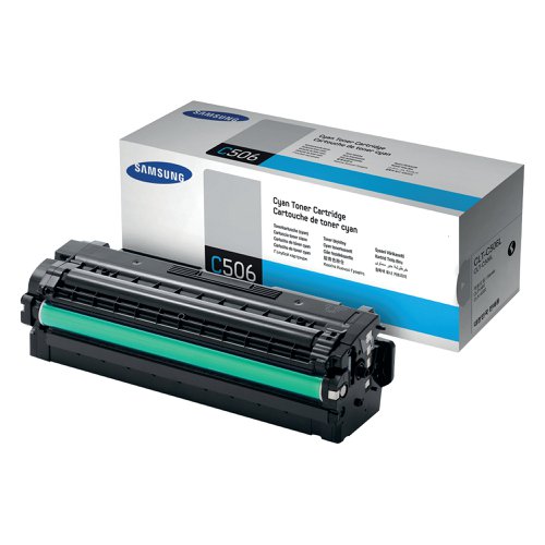 HP CLT-C506L Original Laser Toner Cartridge High Yield Cyan SU038A