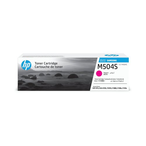 HP for Samsung CLT-M504S Toner Cartridge Magenta SU292A