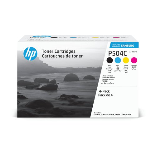 HP for Samsung CLT-P504C Toner Cartridge High Yield Multipack CMYK SU400A