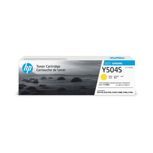 HP CLT-Y504S Original Laser Toner Cartridge Yellow SU502A