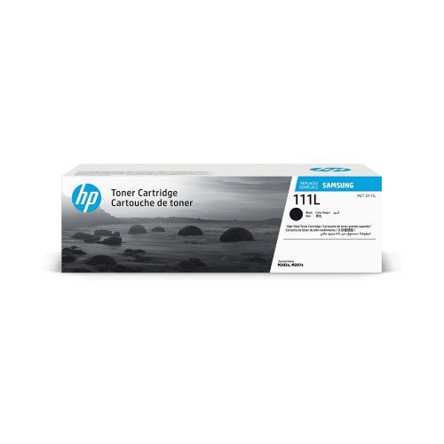 HP MLT-D111L Original Laser Toner Cartridge High Yield Black SU799A