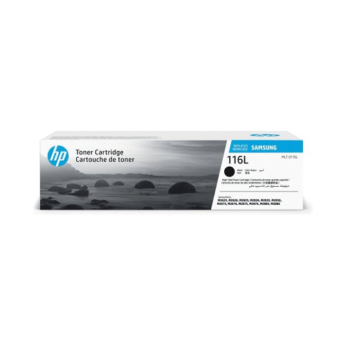 HP MLT-D116L Original Laser Toner Cartridge High Yield Black SU828A