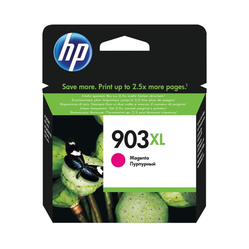 HP 903XL Original Ink Cartridge High Yield Magenta T6M07AE